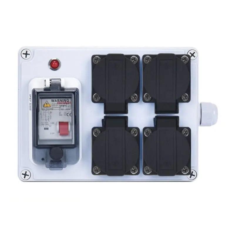 TAIXI- Outdoor Mobile Portable Industrial Socket Box| with MCB RCBO 220V 32A 16A  optional - electrical center b2c