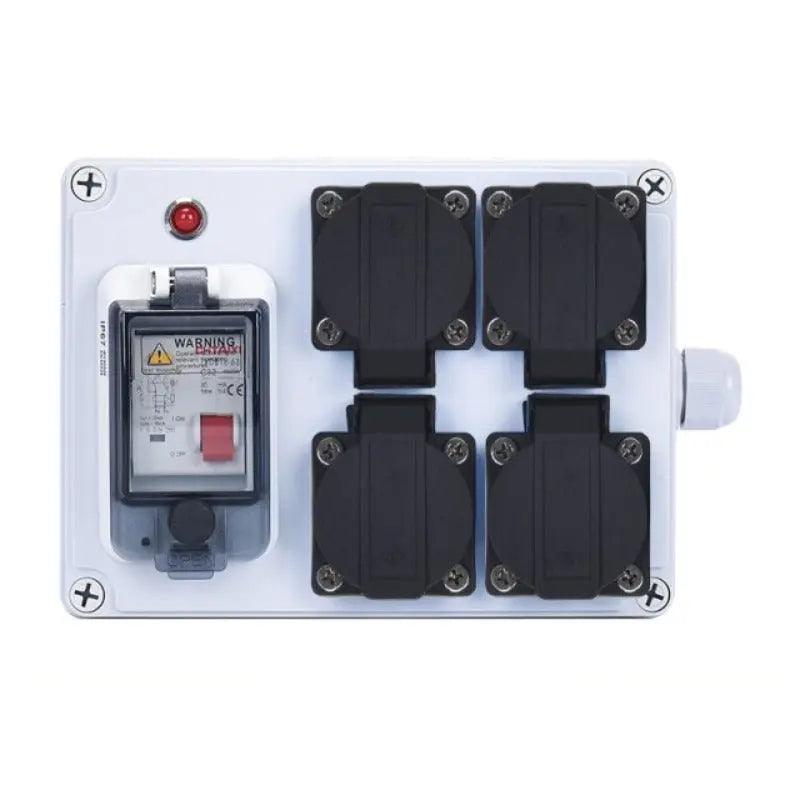 TAIXI- Outdoor Mobile Portable Industrial Socket Box| with MCB RCBO 220V 32A 16A  optional - electrical center b2c