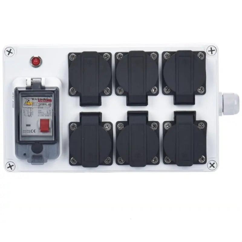 TAIXI- Outdoor Mobile Portable Industrial Socket Box| with MCB RCBO 220V 32A 16A  optional - electrical center b2c