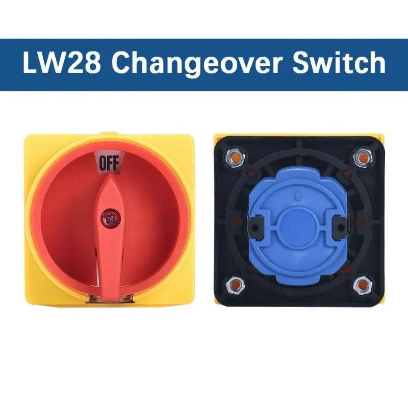 TAIXI- Universal Transfer Switch On Off  LW28 Type Change Over Switch - electrical center b2c