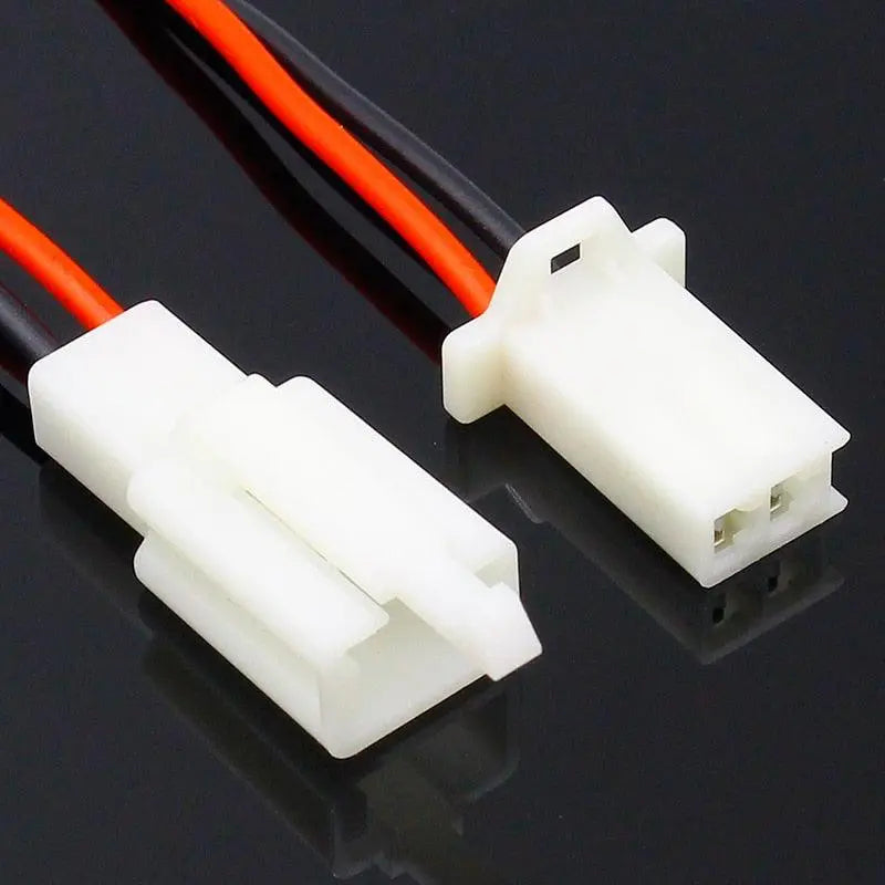 1 Kit 2 Pin Way Electrical Wire Connector Plug Set auto connectors with cable/total length 21CM - electrical center b2c