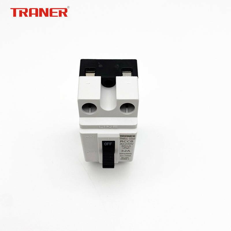 TRANER เซฟตี้เบรกเกอร์กันไฟดูด/กันไฟรั่ว มีสัญญาณไฟ 16A 25A 32A รุ่น TNB1L-32.