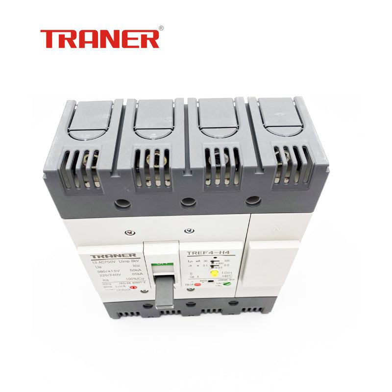 TREF4-250H-4P 3 Phase Rcbo 200A Mccb Earth Fault Protection 30mA~500mA Adjustable