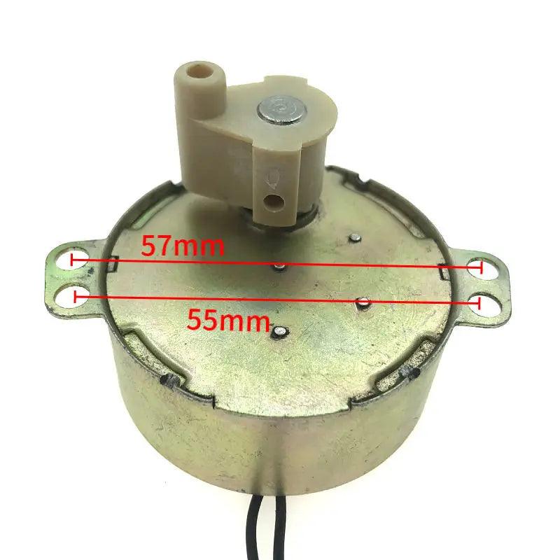 47641007161537TYJ50-8 Claw Pole Permanent Magnet Synchronous Motor AC 220-240V 50/60Hz 4W 4/5RPM CW/CCW Electric Fan Swing Synchronous Motor