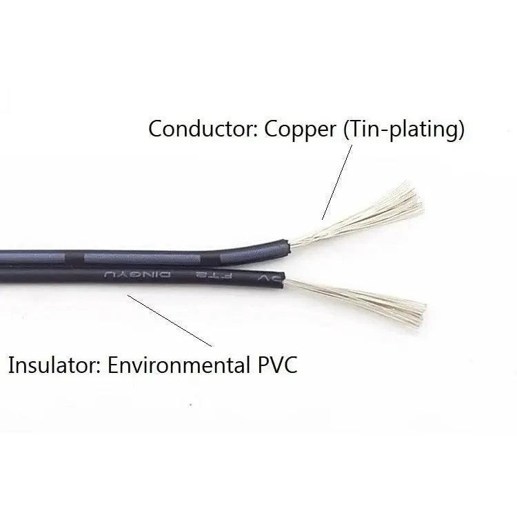 UL2468- 2 Pin Wire Electric Copper Cable| 28-16 AWG / 5-20M Optional - electrical center b2c