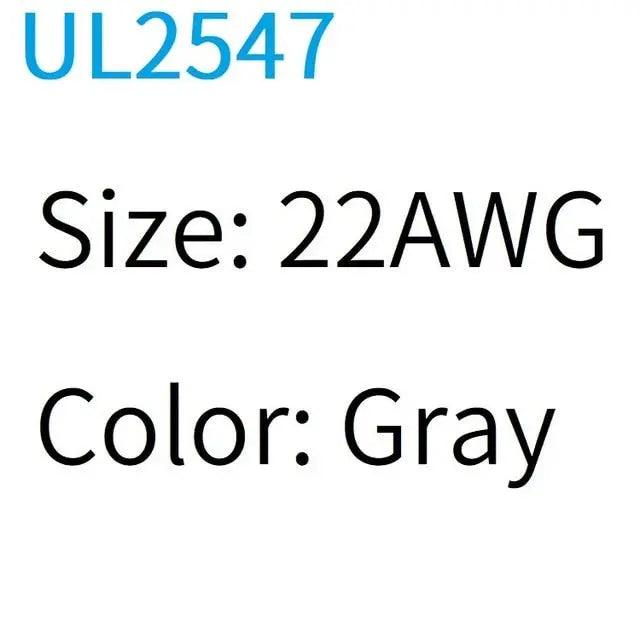 UL2547- 2/5/10M Shielded Wire Signal Cable| 32-20 AWG optional - electrical center b2c