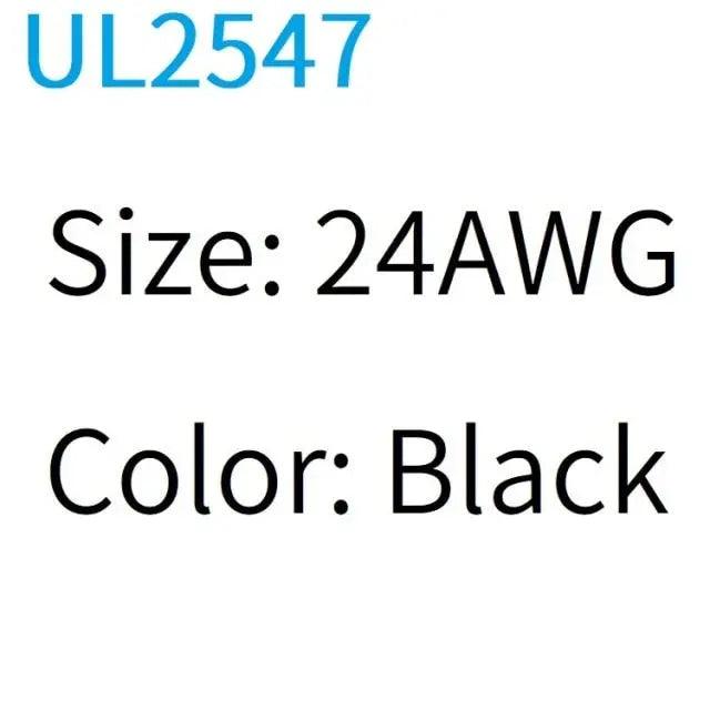 UL2547- 2/5/10M Shielded Wire Signal Cable| 32-20 AWG optional - electrical center b2c