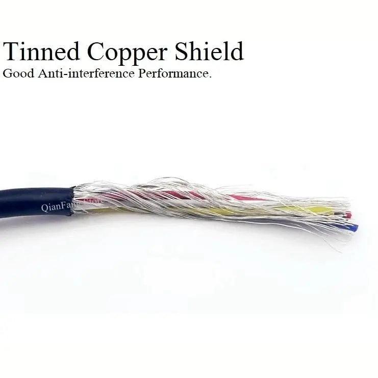 UL2547- 2/5/10M Shielded Wire Signal Cable| 32-20 AWG optional - electrical center b2c