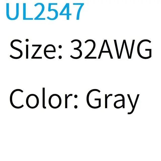 UL2547- 2/5/10M Shielded Wire Signal Cable| 32-20 AWG optional - electrical center b2c