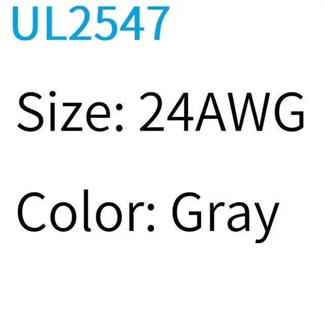 UL2547- 2/5/10M Shielded Wire Signal Cable| 32-20 AWG optional - electrical center b2c