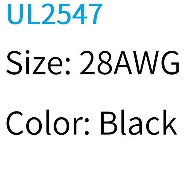 UL2547- 2/5/10M Shielded Wire Signal Cable| 32-20 AWG optional - electrical center b2c