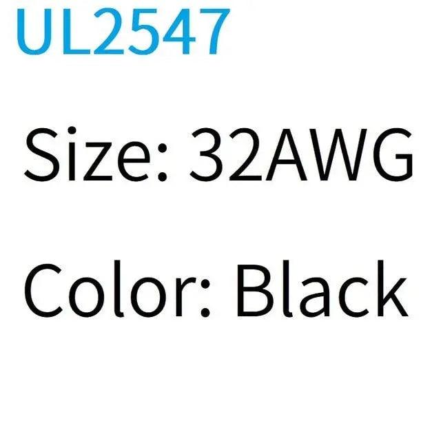 UL2547- 2/5/10M Shielded Wire Signal Cable| 32-20 AWG optional - electrical center b2c