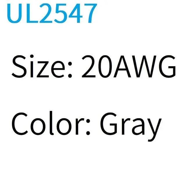 UL2547- 2/5/10M Shielded Wire Signal Cable| 32-20 AWG optional - electrical center b2c