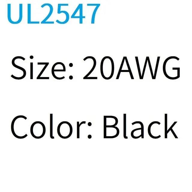 UL2547- 2/5/10M Shielded Wire Signal Cable| 32-20 AWG optional - electrical center b2c