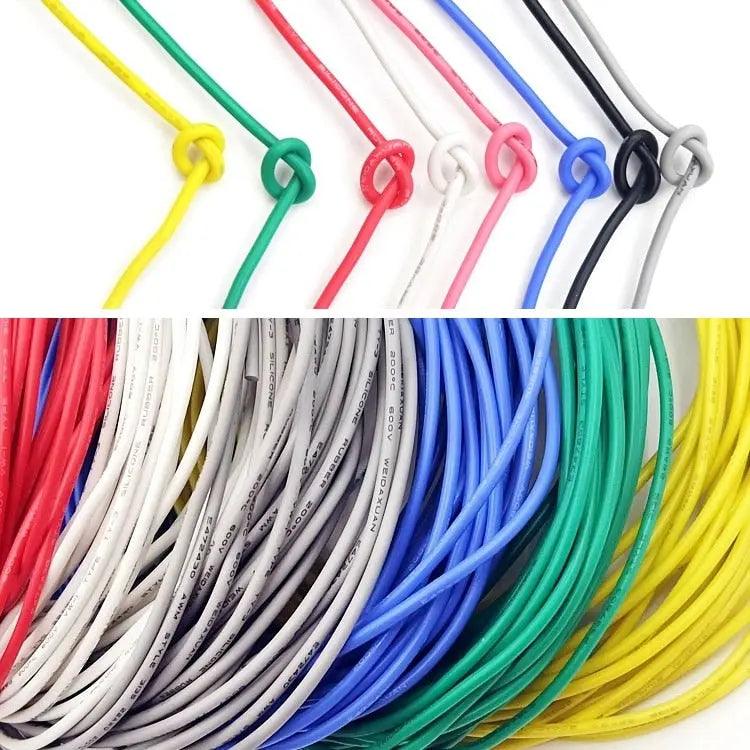 UL3135 Soft Silicone Rubber Insulated Copper Wire |  30-12 AWG optional - electrical center b2c