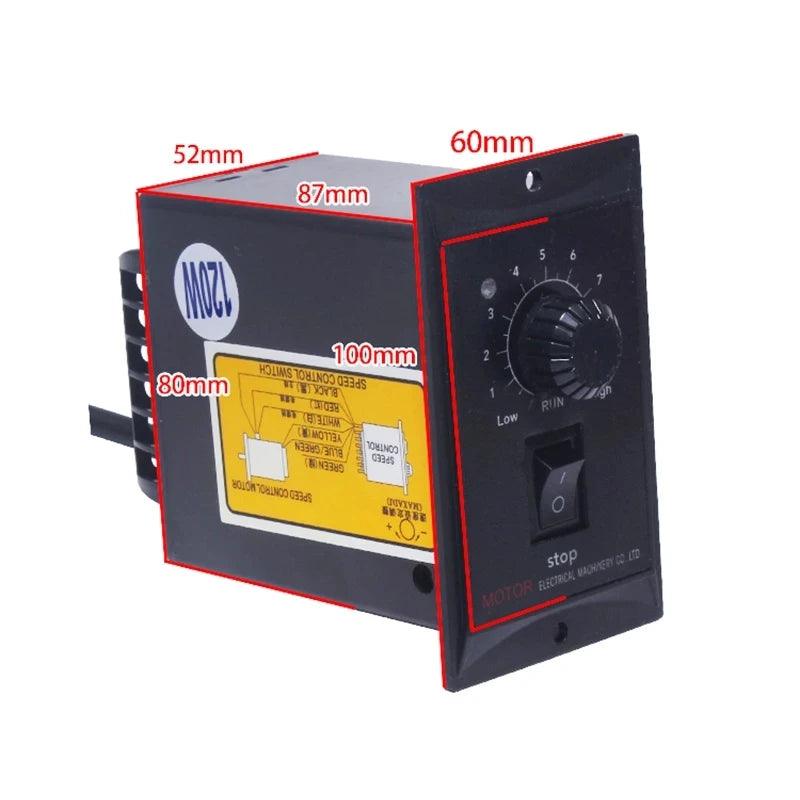 US-52 AC 220V Motor Speed Controller 6W 15W 25W 40W 60W 90W 120W 180W 250W 400W Adjustable Speed Control Mechanical