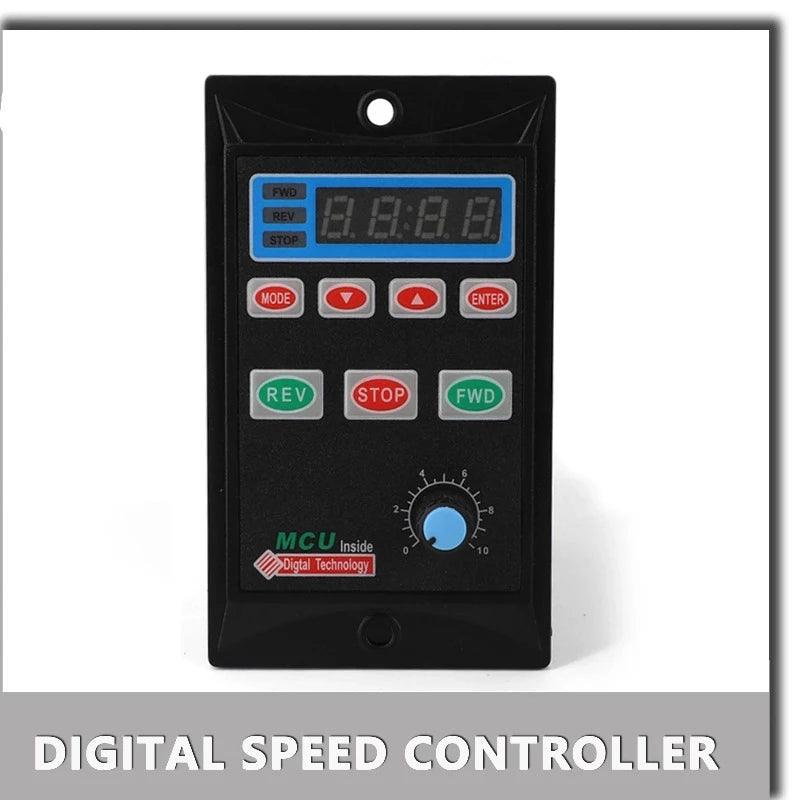 UX-52 Digital Display Speed Controller AC 220V Motor 6W 15W 25W 40W 60W 90W 120W 180W 250W 400W PWM Pinpoint Regulator Control