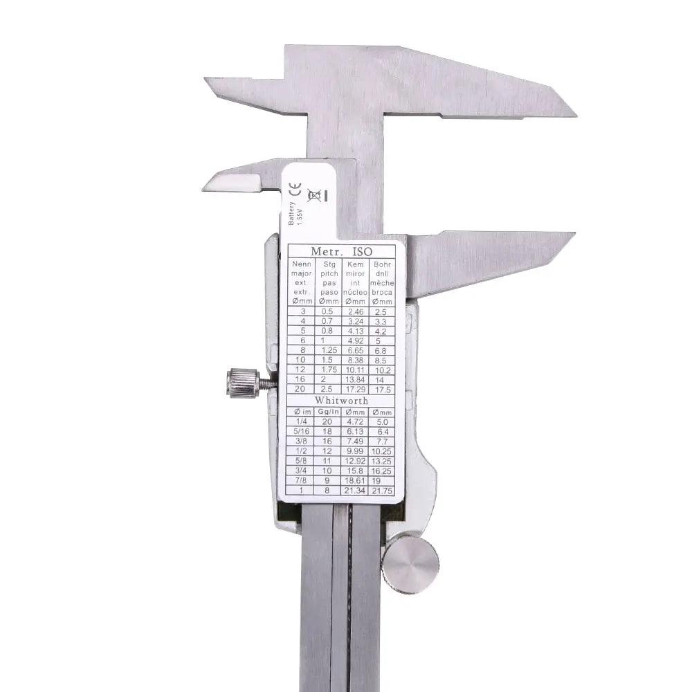 Vastar- 150mm Vernier Calipers Measuring Tool| Stainless Steel - electrical center b2c