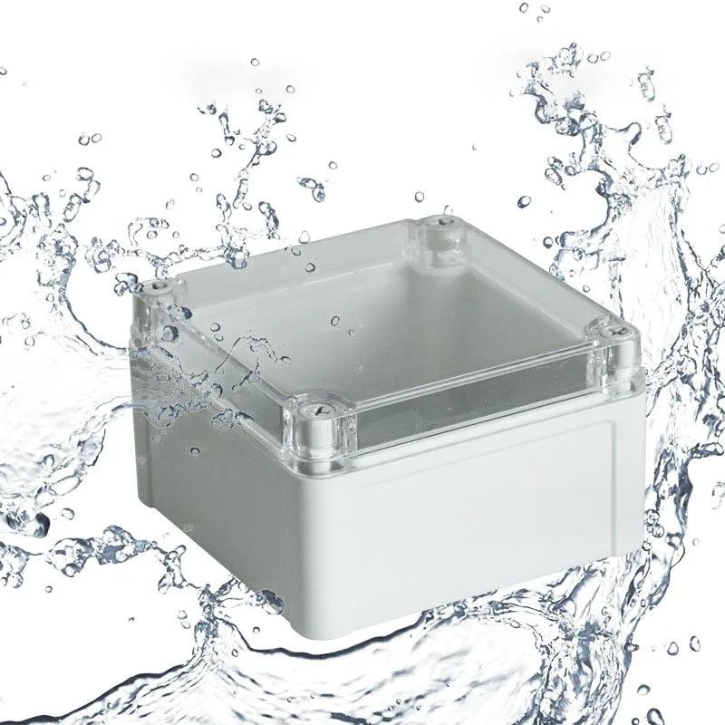 Waterproof Plastic Junction Box transparent cover Enclosure Electronic Instrument Housing Case Electrical Project Outdoor Boxes