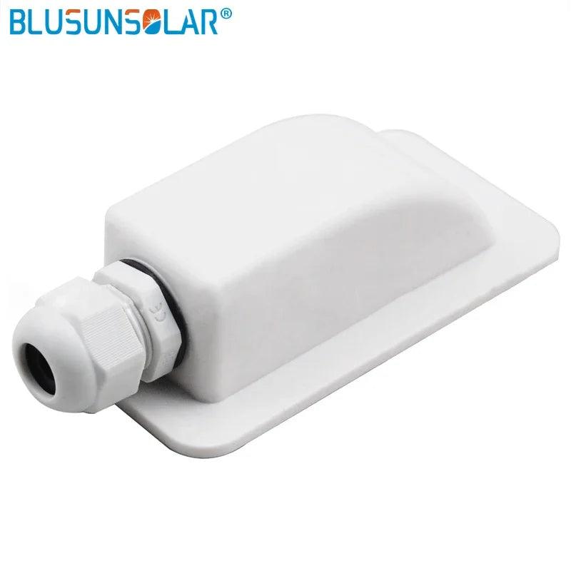 Waterproof UV-resistant ABS solar double entry for cable wire 6mm to 12mm for RV roof  Boat