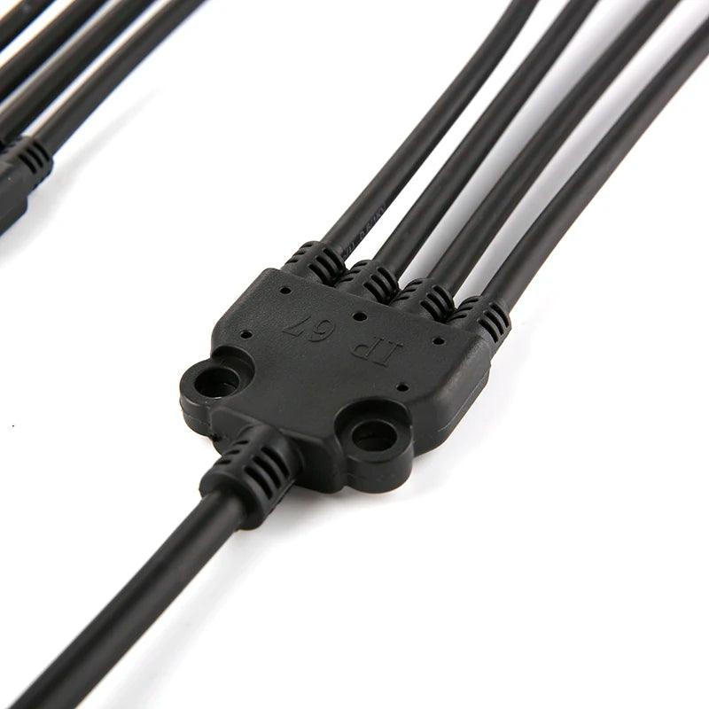 1500V 30A 4 To 1 Hot Selling PV Y Branch Connector With 4mm2 Solar Cable For Solar Pv System Solar