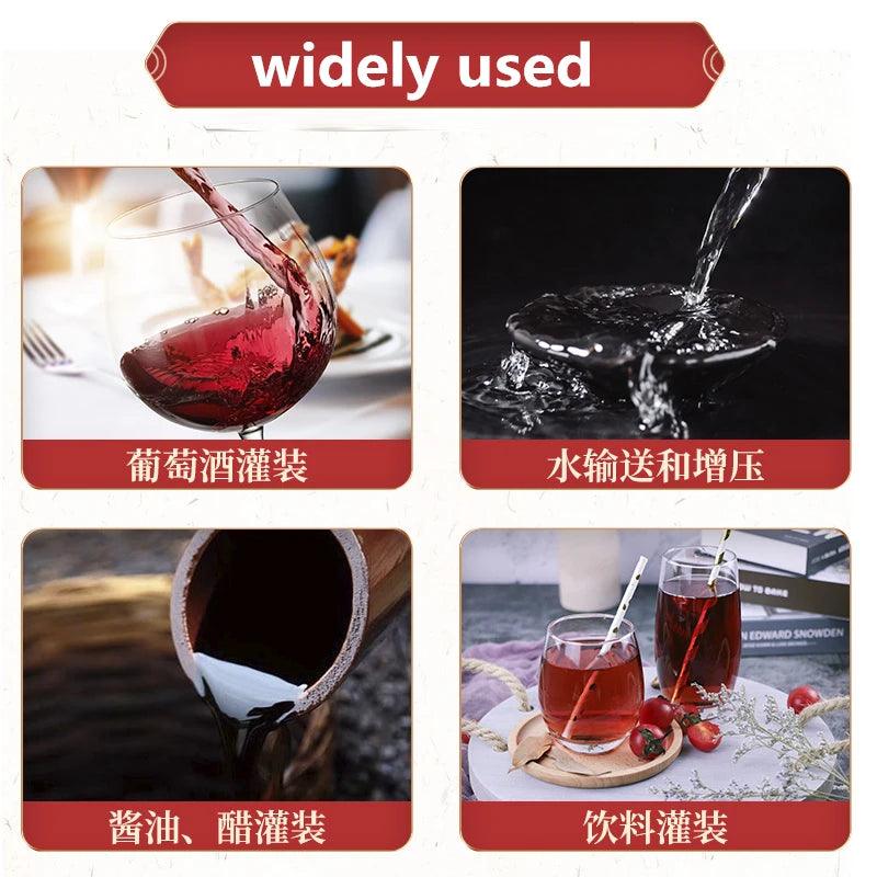 Wine Tank Wine Pump Electric Wine Pomp AC 220V Self-priming Pump Adjustable Flow AC220V To DC 12V 2.5A Household Filling Machine