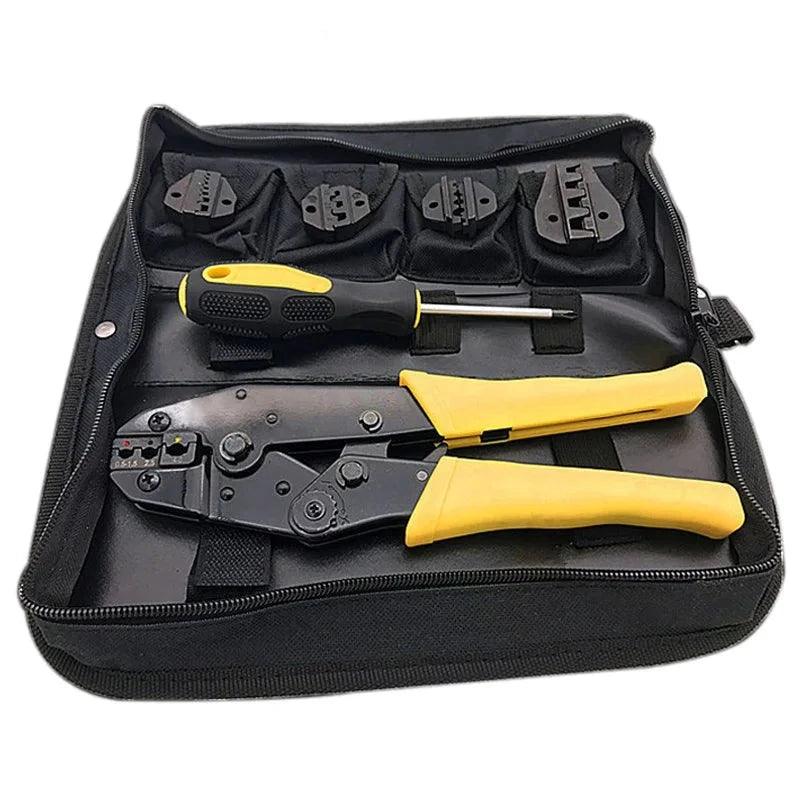 WXK-30JN Multifunctional  Wire Crimping Pliers Tool Kits Engineering Ratchet Terminal Crimping Plier Electrical Hand Tool