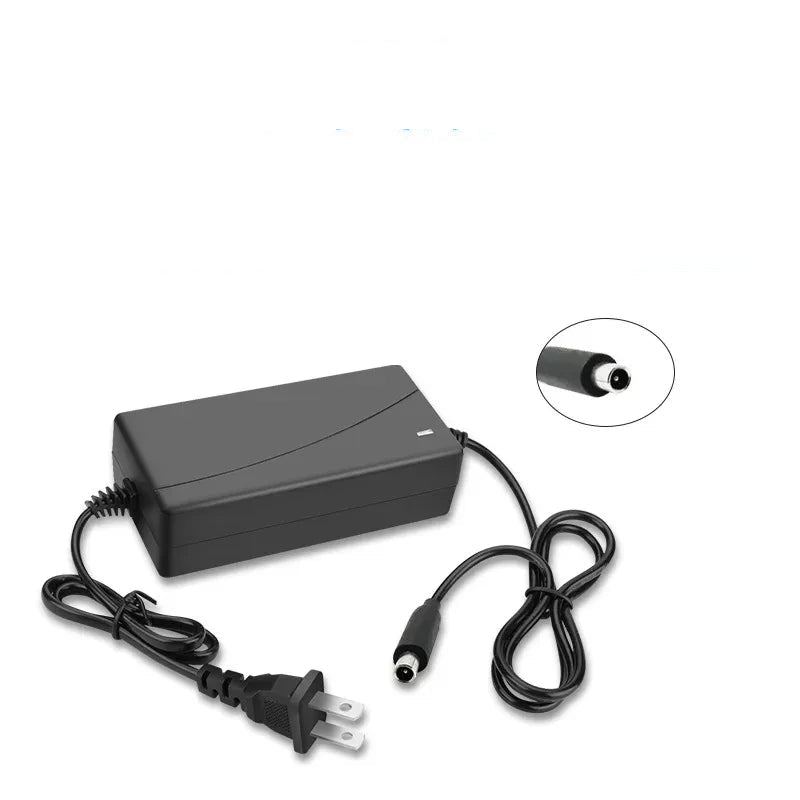xiaomi connector charger, US plug hoverboard charger, EU plug balance scooter charger, overcharge protection charger, LED indicator scooter charger