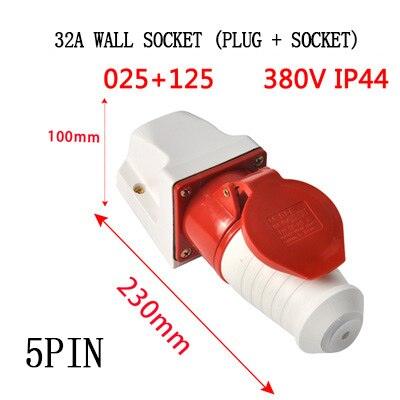 5pin wall socket