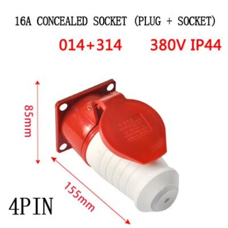 industrial plug and socket