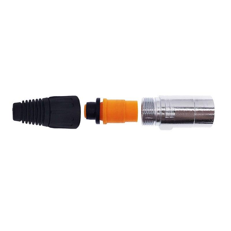 10 piece  8p8c RJ45 net work waterproof connector IP65 D socket panel ethernet connector.