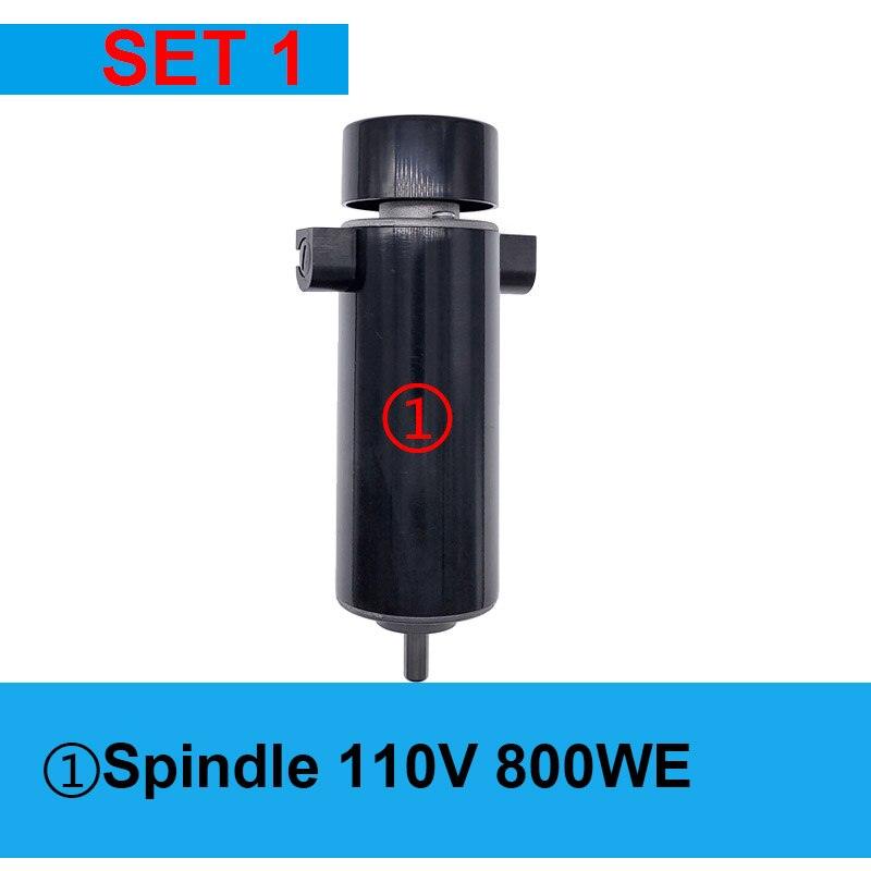 100V 800WE Dc Spindle Set 0~110V Adjustable speed Governor for carving machine.mini mill spindle