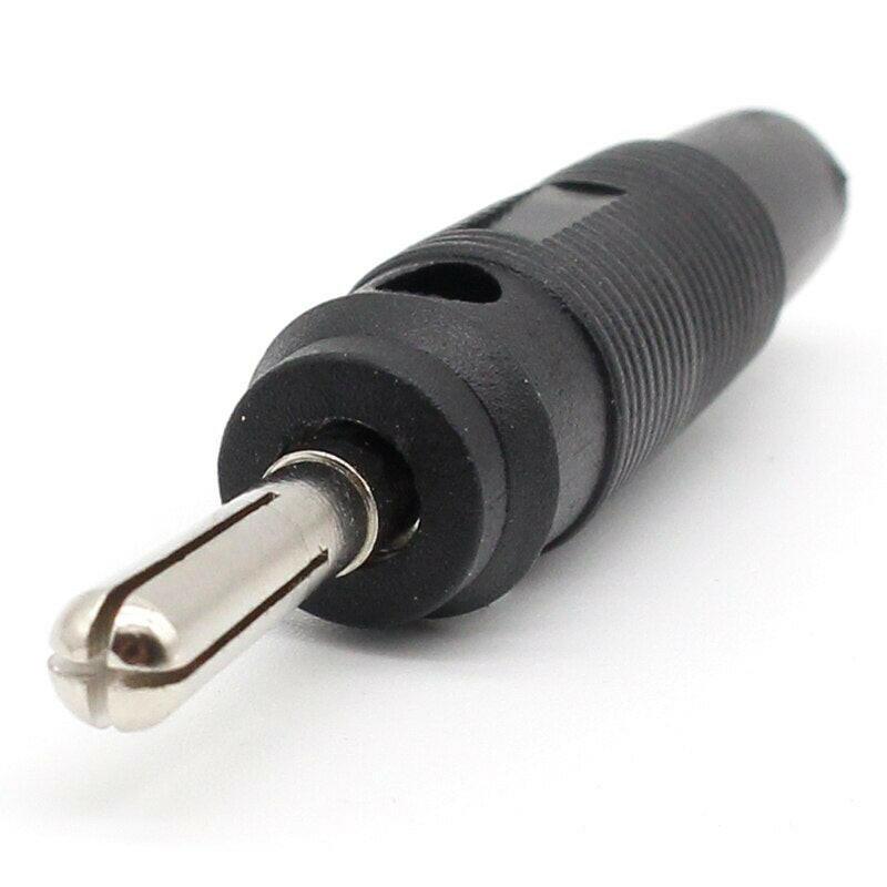 10pcs 4mm Banana Plug High Current Insulated Shrouded Stackable Connector Screw connection.