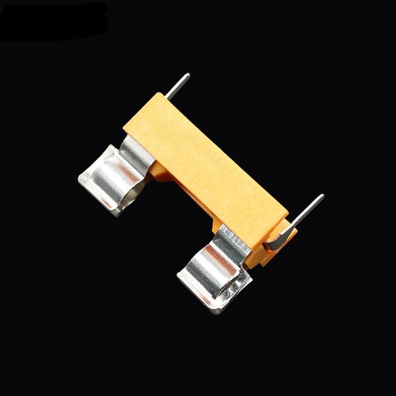 10pcs Panel Mount PCB for 5*20mm Glass Tube Fuse Holder Case Cover 5x20mm Casing Mount Base Car Auto Motorcycle Mini Socket Plug.