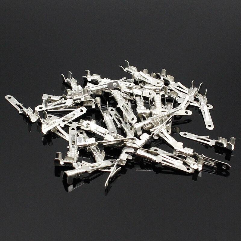 10set/lot 2.8mm 9 pin Automotive 2.8 Electrical wire Connector Male Female cable terminal plug Kits Motorcycle ebike car.