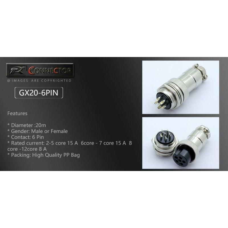 10sets GX20 Aviation Connector Male & Female| 2-14 Pin Optional.