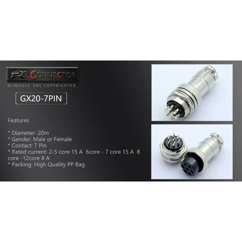 10sets GX20 Aviation Connector Male & Female| 2-14 Pin Optional.