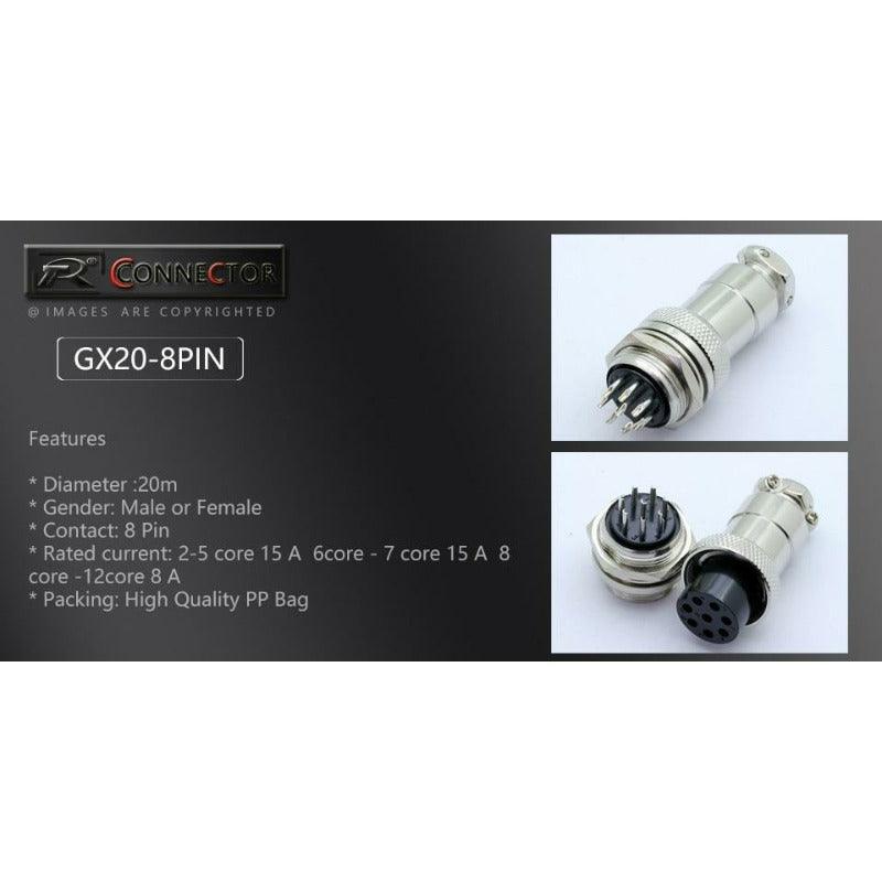 10sets GX20 Aviation Connector Male & Female| 2-14 Pin Optional.