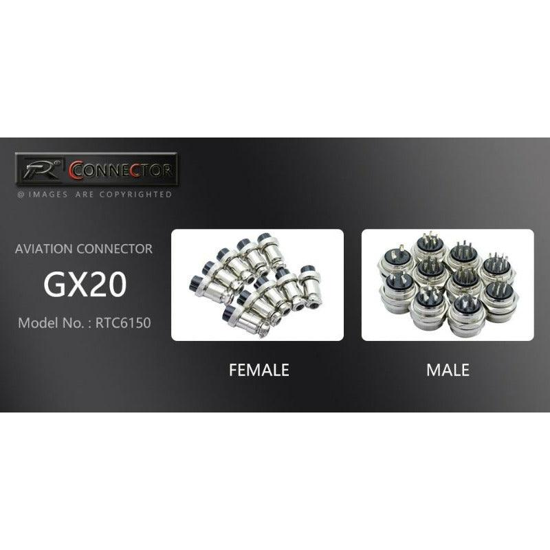 10sets GX20 Aviation Connector Male & Female| 2-14 Pin Optional.