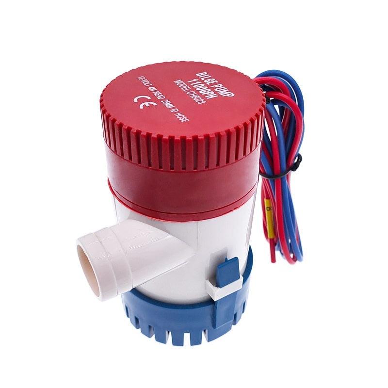 12V 24V 1100gph 750gph Bilge pump water pump used in boat seaplane motor homes houseboat bilge pump.