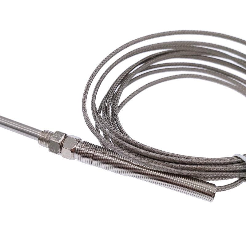 150mm probe type thermocouple K type thermocouple sensor stainless steel 0-400℃.