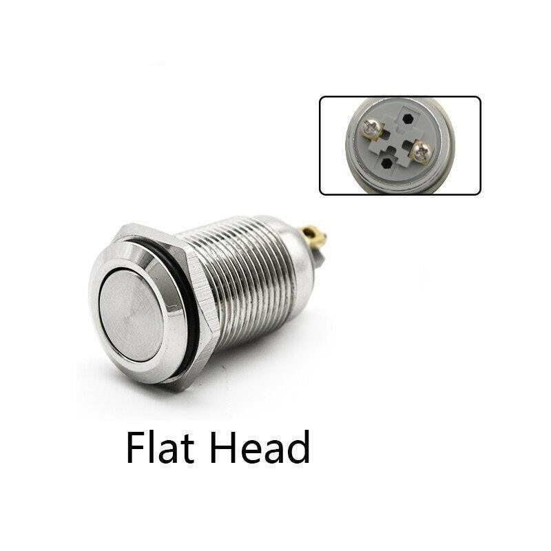 16mm Metal Push Button Switch Self Reset Power Switch 5V 12V 24V.