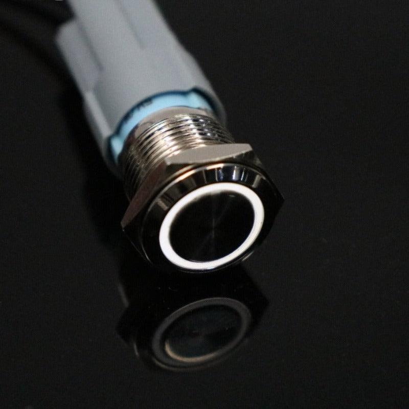 16mm Waterproof Power Press Metal Push Button Switch.