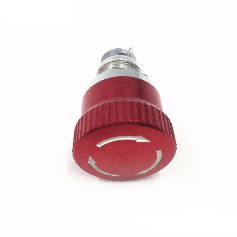 emergency stop push button,EARU,19mm 22mm Metal Mushroom Cap Emergency Stop Push Button Switch