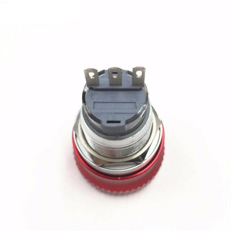 mushroom push button,19mm 22mm Metal Mushroom Cap Emergency Stop Push Button Switch