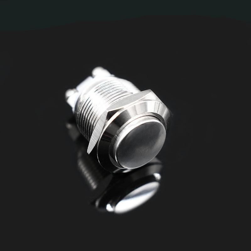 19mm Metal Push Button Switch Momentary Reset 1NO Waterproof.