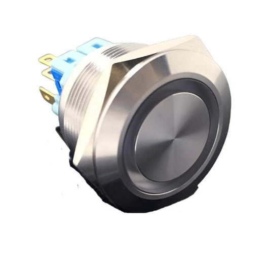 1NO 1NC 25mm Metal Momentary LED Push Button Switch.