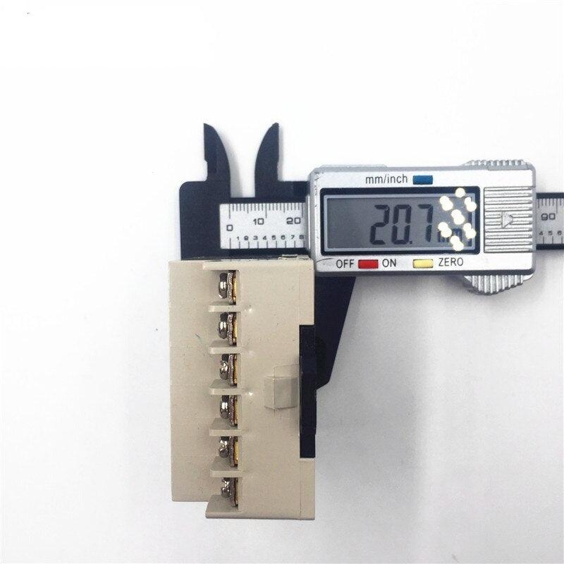 1pc 5DDG 5 Channel Din rail SSR Quintuplicate Five Input 3~32VDC Output 5~36VDC Single Phase DC Solid State Relay PLC Module.