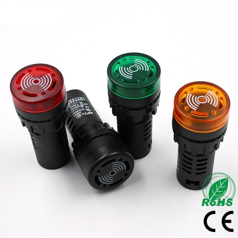 flash signal light,buzzer 22mm