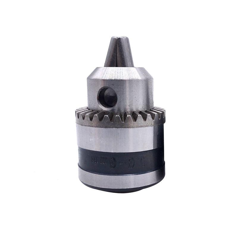 1pcs 0.6-6mm B10  3/8 24UNF Thread Drill Chuck Conversion Drill Chuck Wrench Into Electric Drill Keyless 3 Jaw Chuck.